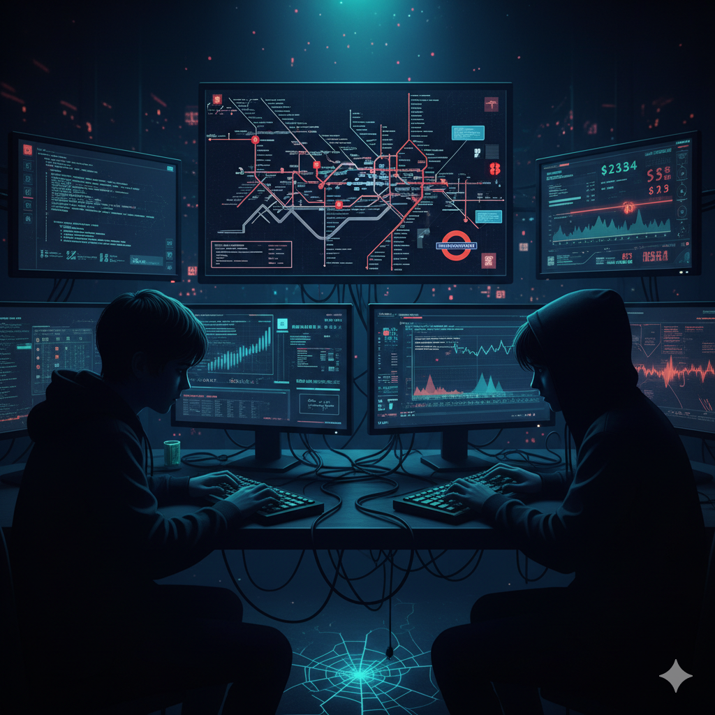 İngiltere, TfL Siber Saldırısıyla Bağlantılı İki Genç Scattered Spider Hackerını Tutukladı
